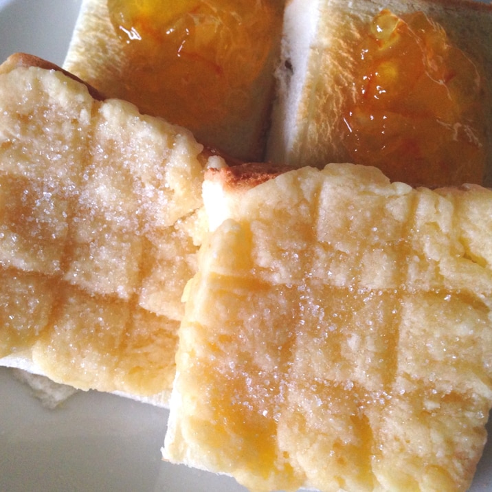 簡単!美味しい!食パンでメロンパン!
